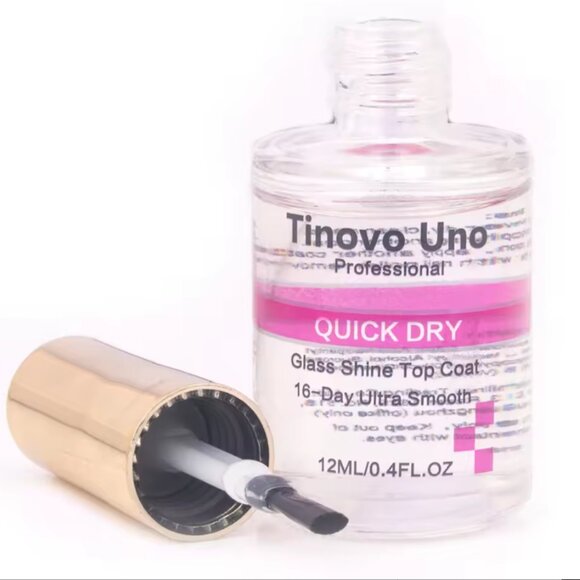 Quick Dry Top Coat Ultra Shine Normal Nail Polish Finish 15ML Calcium Protein - Picture 3 of 7